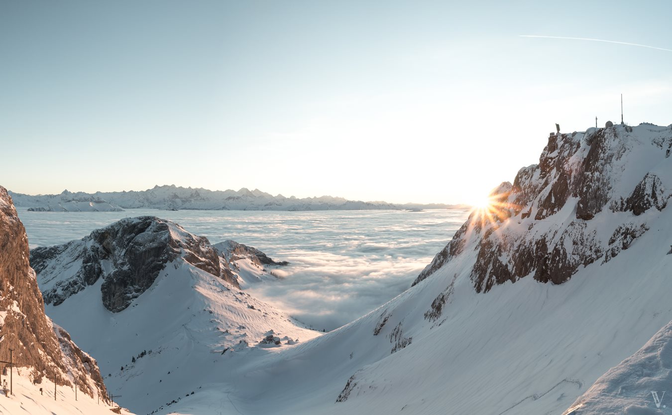 Schrauben auf dem Pilatus bis Ende März